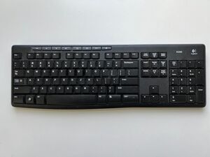 Logitech Black Desktop PC Computer Wireless Keyboard Model K260